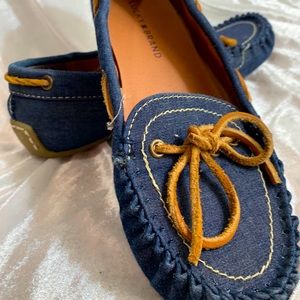 Lucky brand denim loafers size 8